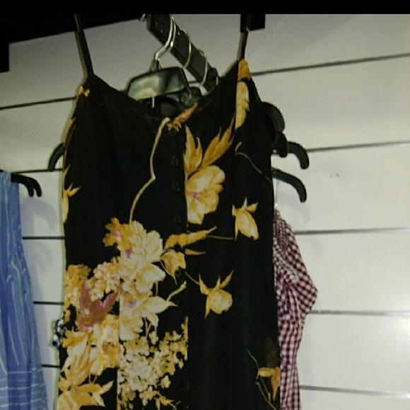 SHEER MAXI DRESS|FLORAL SHEER MAXI DRESS - Picture 7 of 8